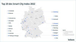 Smart City Index 2022 Germanys Smartest Cities